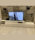 Тумба под ТВ белая премиум-1