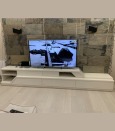 Тумба под ТВ белая премиум