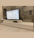 Тумба под ТВ белая премиум-3